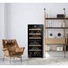 2 Zonen Weinkühlschrank La Sommelière LS102DZBLACK - 102 Flaschen - optimale Lagerung