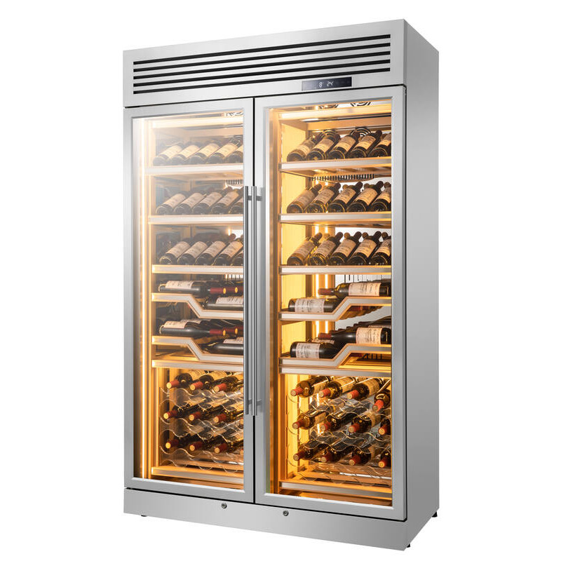 Cave de service professionnel multi zone ELYSEE 144 bouteilles - La Sommelière