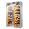 Cave de service professionnel multi zone ELYSEE 144 bouteilles - La Sommelière