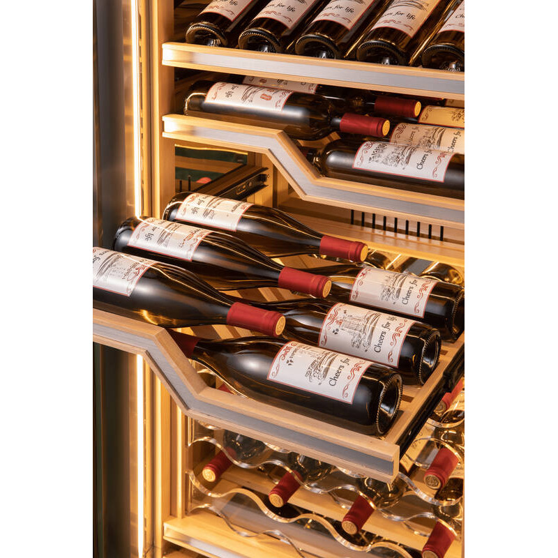 Cave de service professionnel multi zone ELYSEE 144 bouteilles - La Sommelière