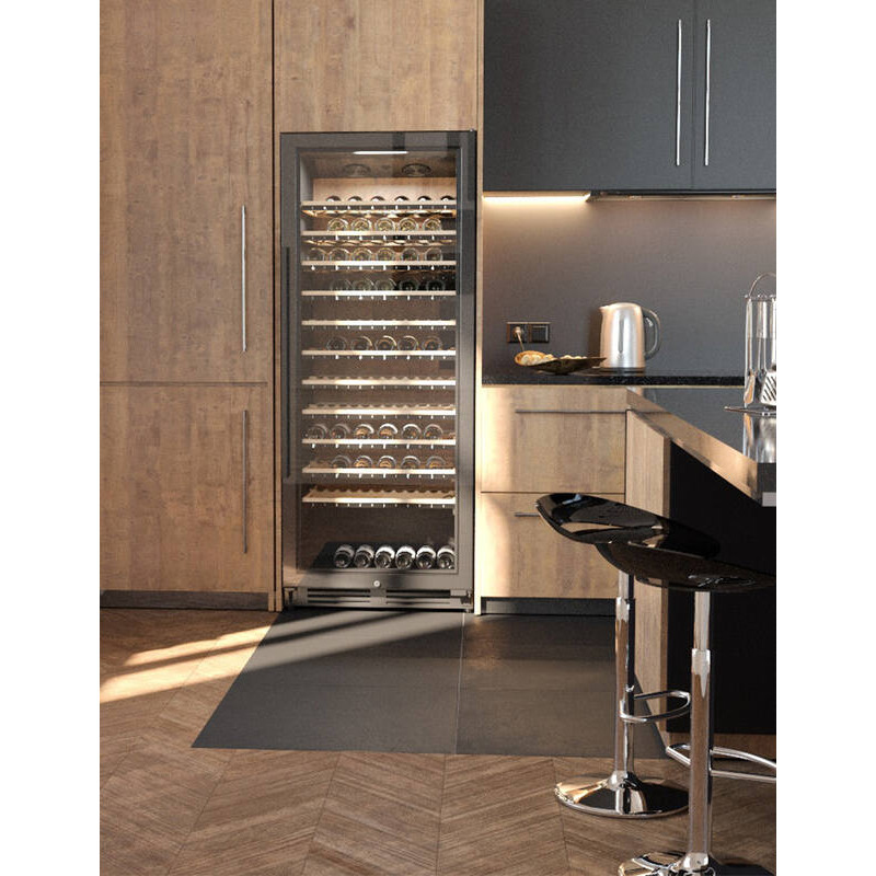 La Sommelière ECELLAR.BI150 - Multizonen Einbau-Weinklimaschrank -  149 Flaschen - Einbau