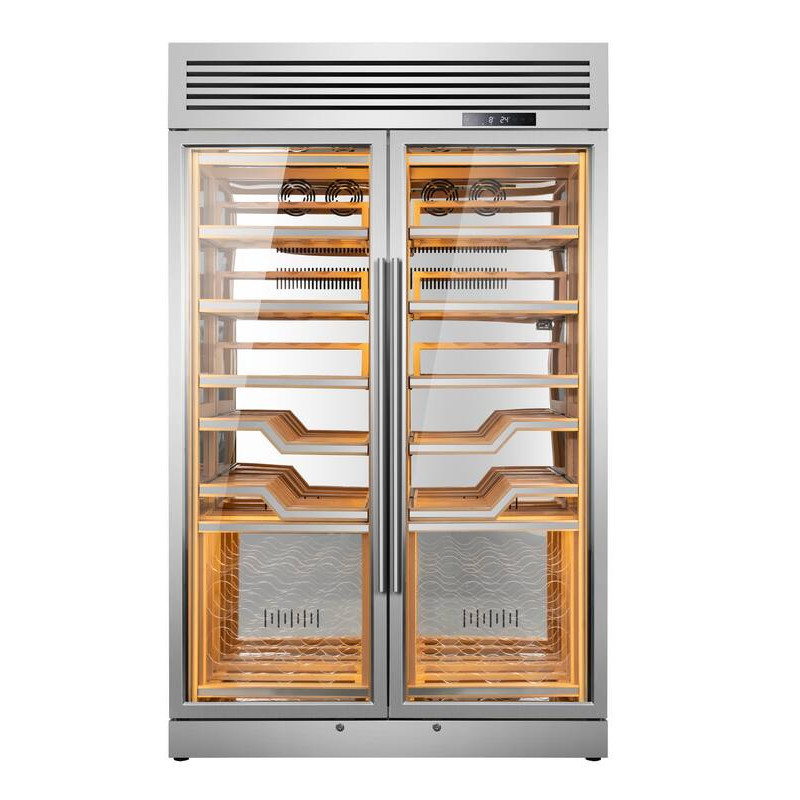 Professioneller Multi-Zonen-Service-Weinkühlschrank ELYSEE 144 Flaschen - La Sommelière