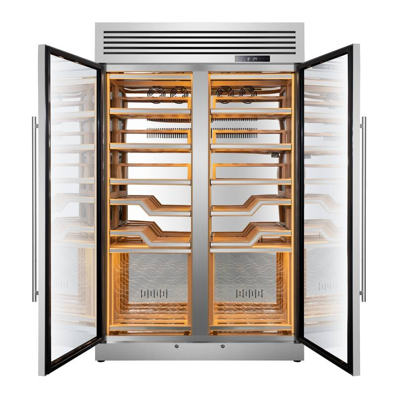 Cave de service professionnel multi zone ELYSEE 144 bouteilles - La Sommelière