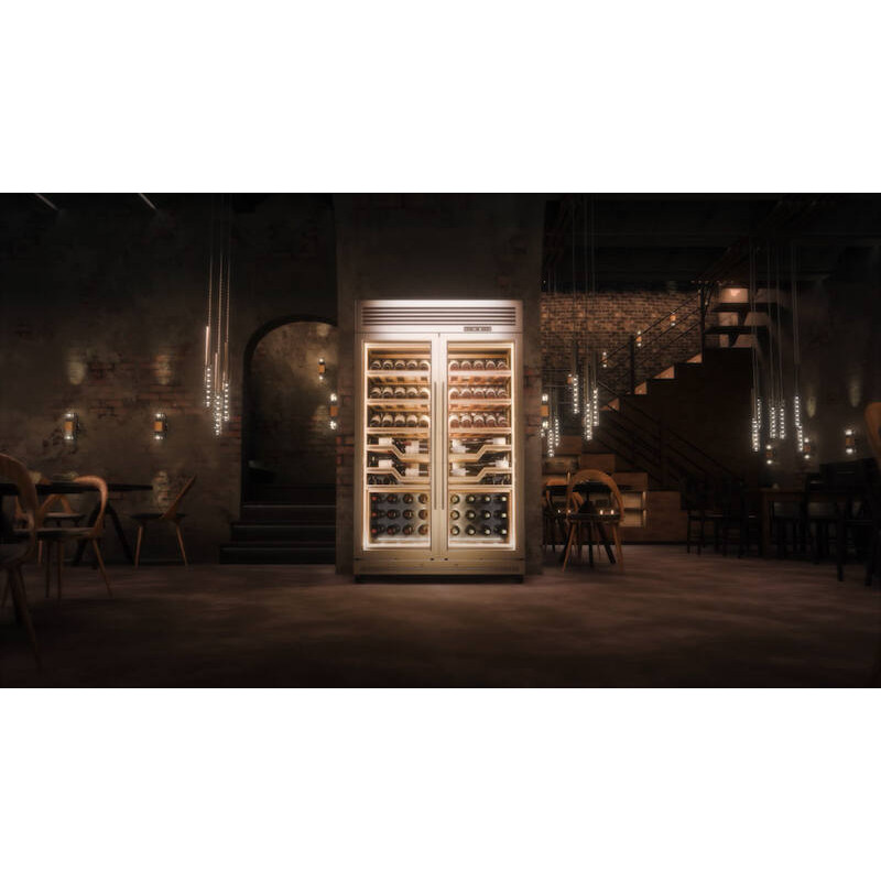 Cave de service professionnel multi zone ELYSEE 144 bouteilles - La Sommelière