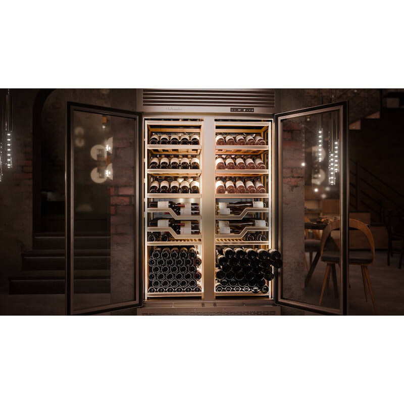 Cave de service professionnel multi zone ELYSEE 144 bouteilles - La Sommelière