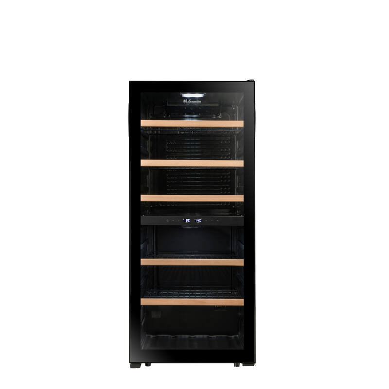 Dual Zone Wine Cooler LS102DZBLACK 102 Bottles - La Sommelière