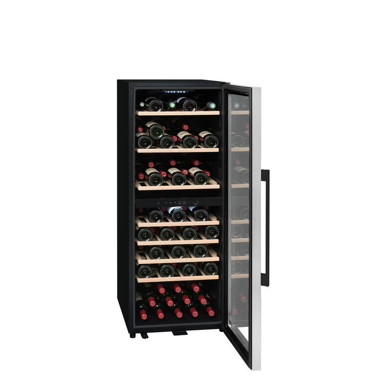 Dual-compartment service wine cellar ECS81.2Z 75 Bottles - La Sommelière