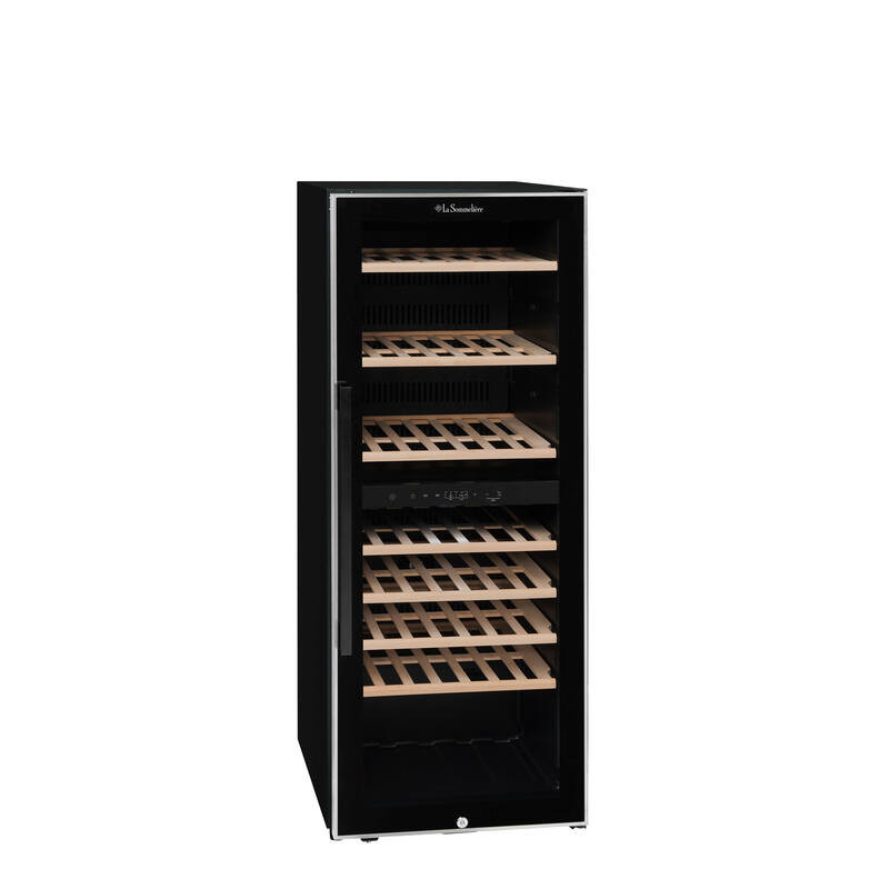 Dual-compartment service wine cellar ECS81.2Z 75 Bottles - La Sommelière