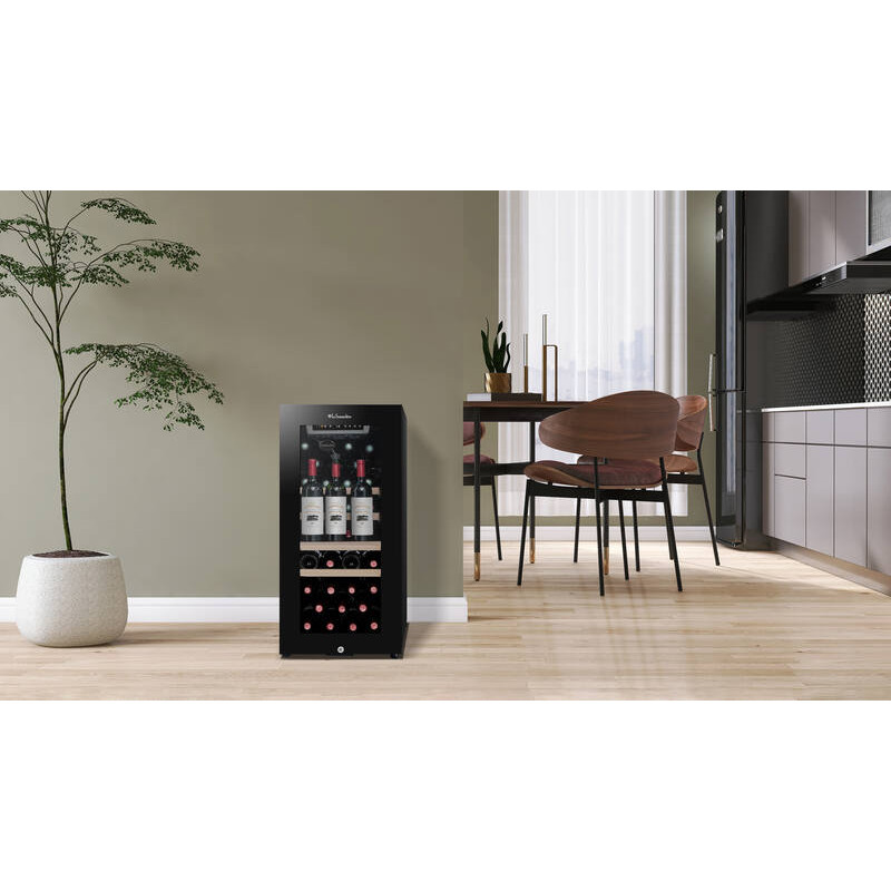 Temperaturgesteuerter Keller LS38BLACK 38 Flaschen - La Sommelière
