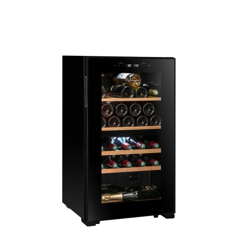 Cave de mise à température double zone SLS32DZBLACK 32 Bouteilles - La Sommelière
