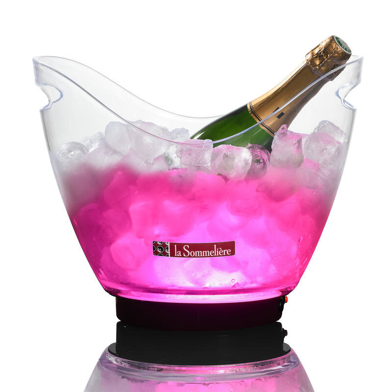 8L LED champagne bucket SBLED8 - Climadiff