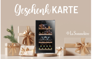 
			                        			Karte Geschenk La Sommelière 